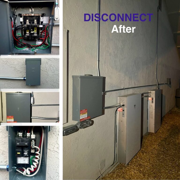 Installed disconnect