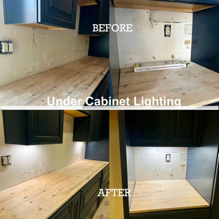 Under cabinet lights